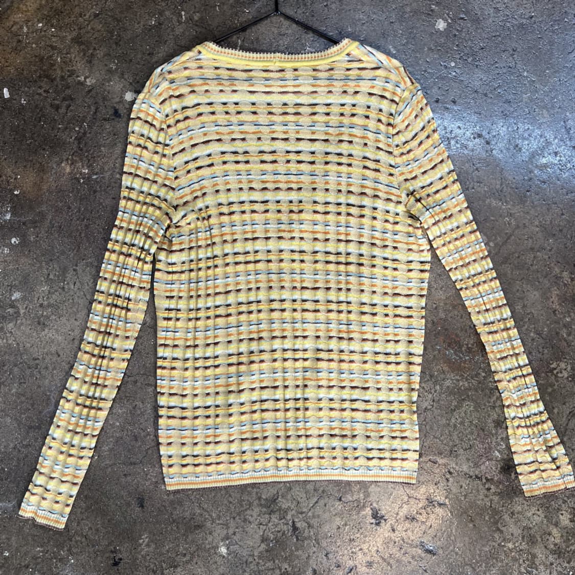 [free] 미쏘니 스트라이프 여자 올드스쿨 가디건 상품이미지6