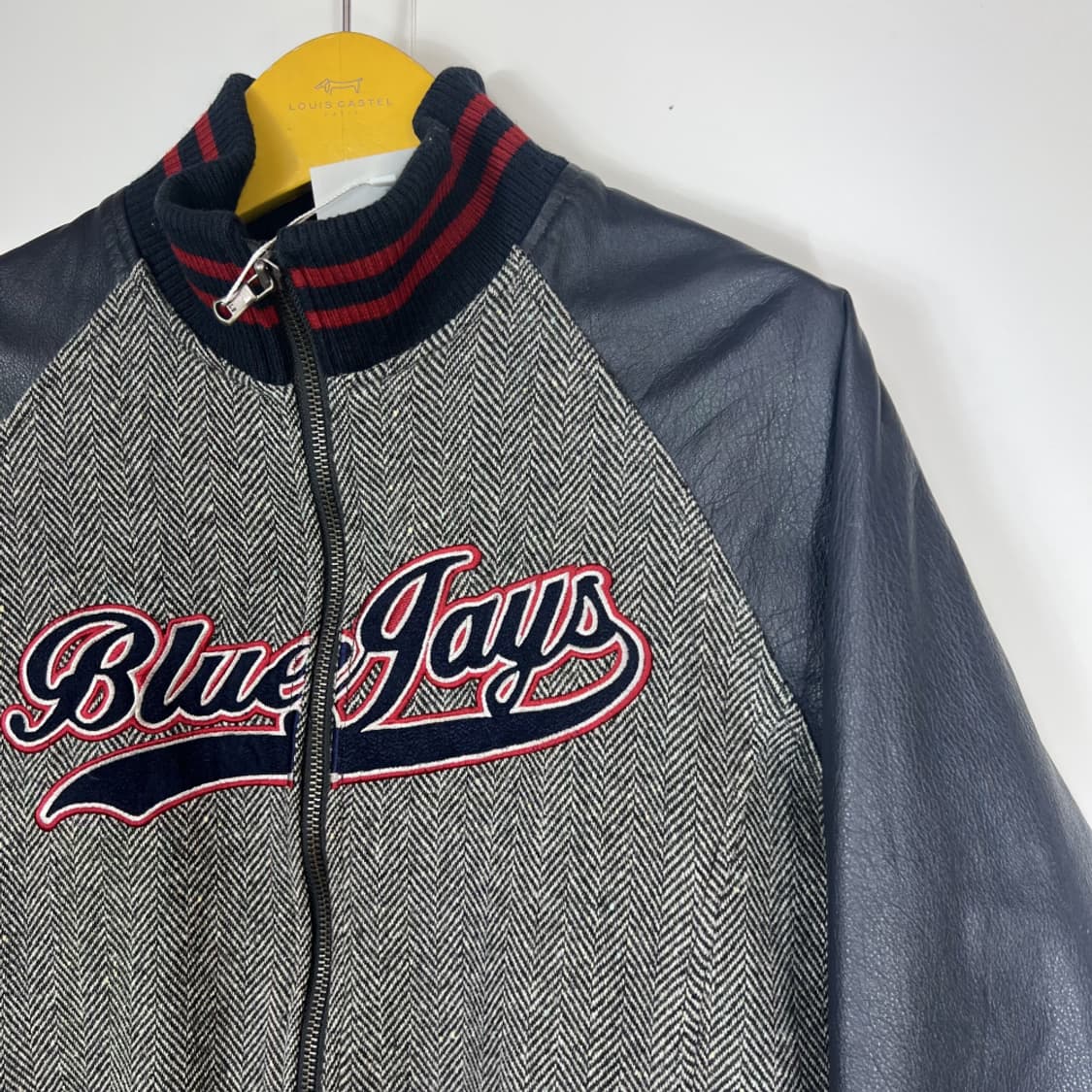 (95) MLB 헤링본 레더 가죽 여자 누빔자켓 상품이미지2