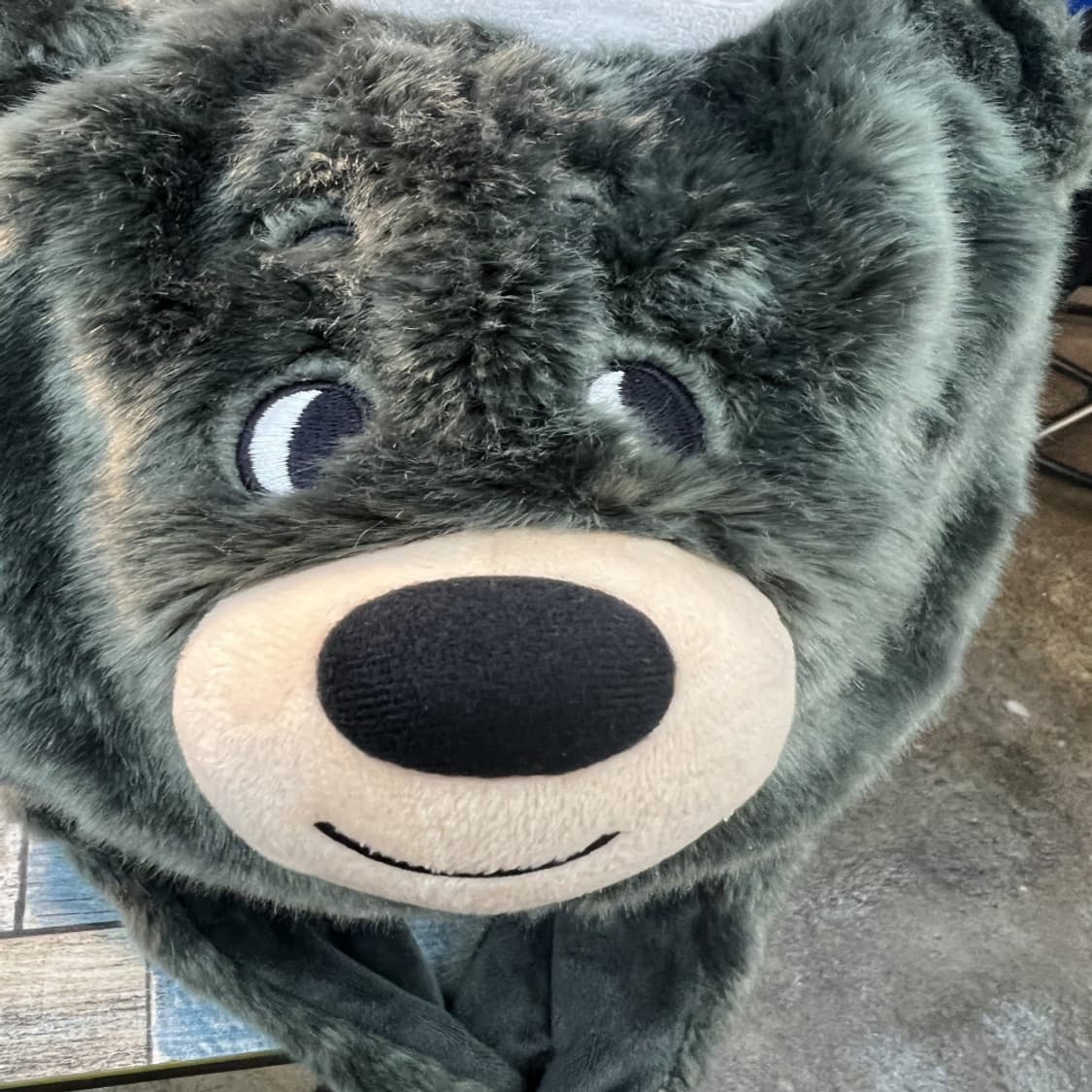 노스페이스 평창올림픽 반다비 로고 모자 털모자 귀달이모자 상품이미지2