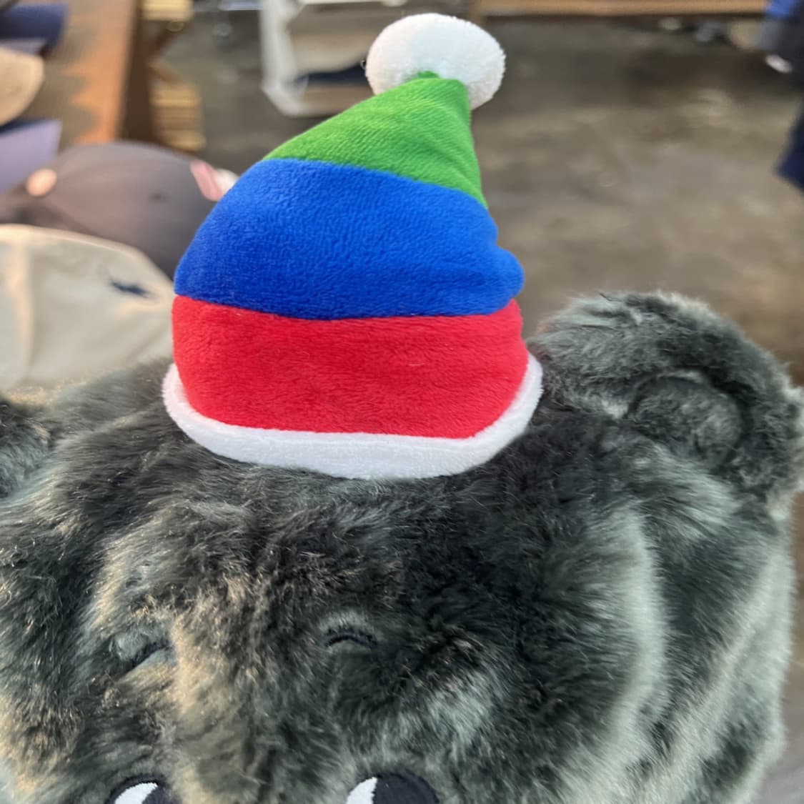 노스페이스 평창올림픽 반다비 로고 모자 털모자 귀달이모자 상품이미지3