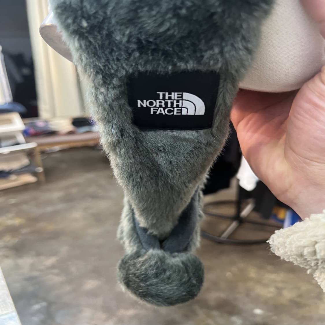 노스페이스 평창올림픽 반다비 로고 모자 털모자 귀달이모자 상품이미지4