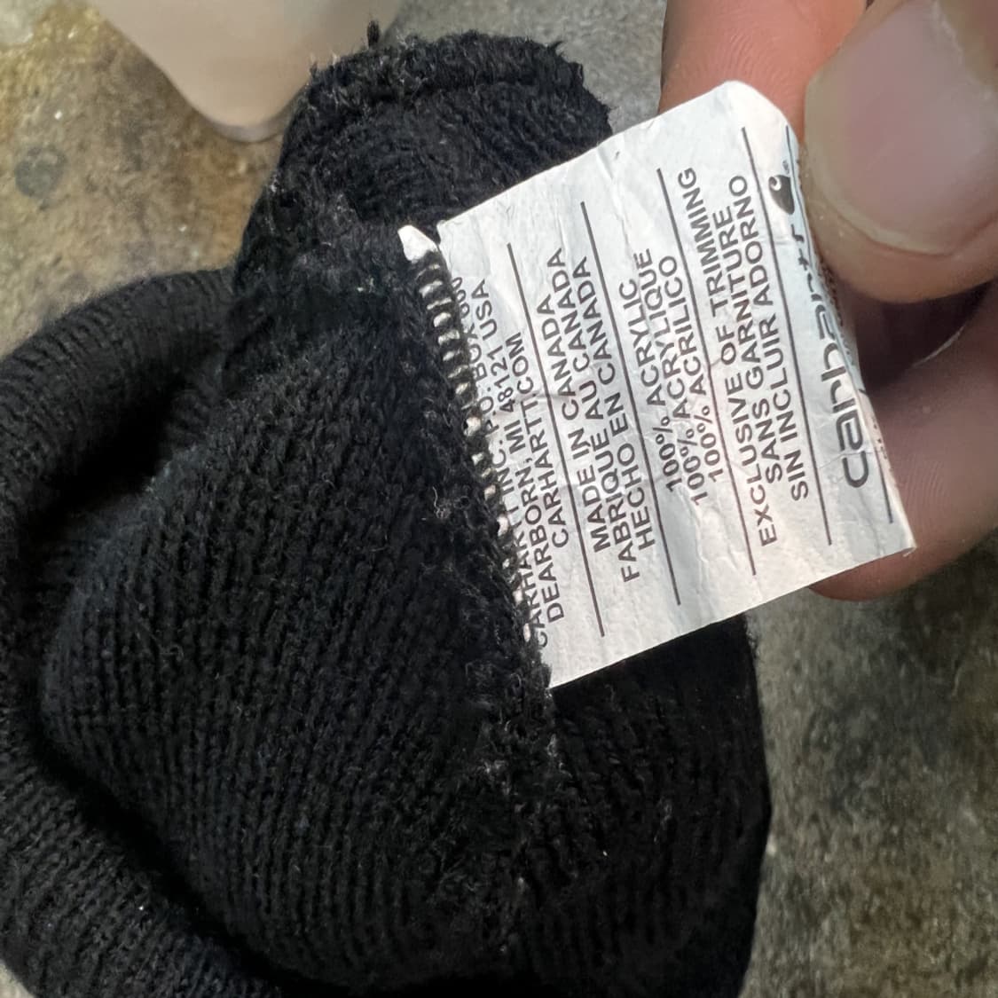 칼하트 빈티지 비니 모자 상품이미지3