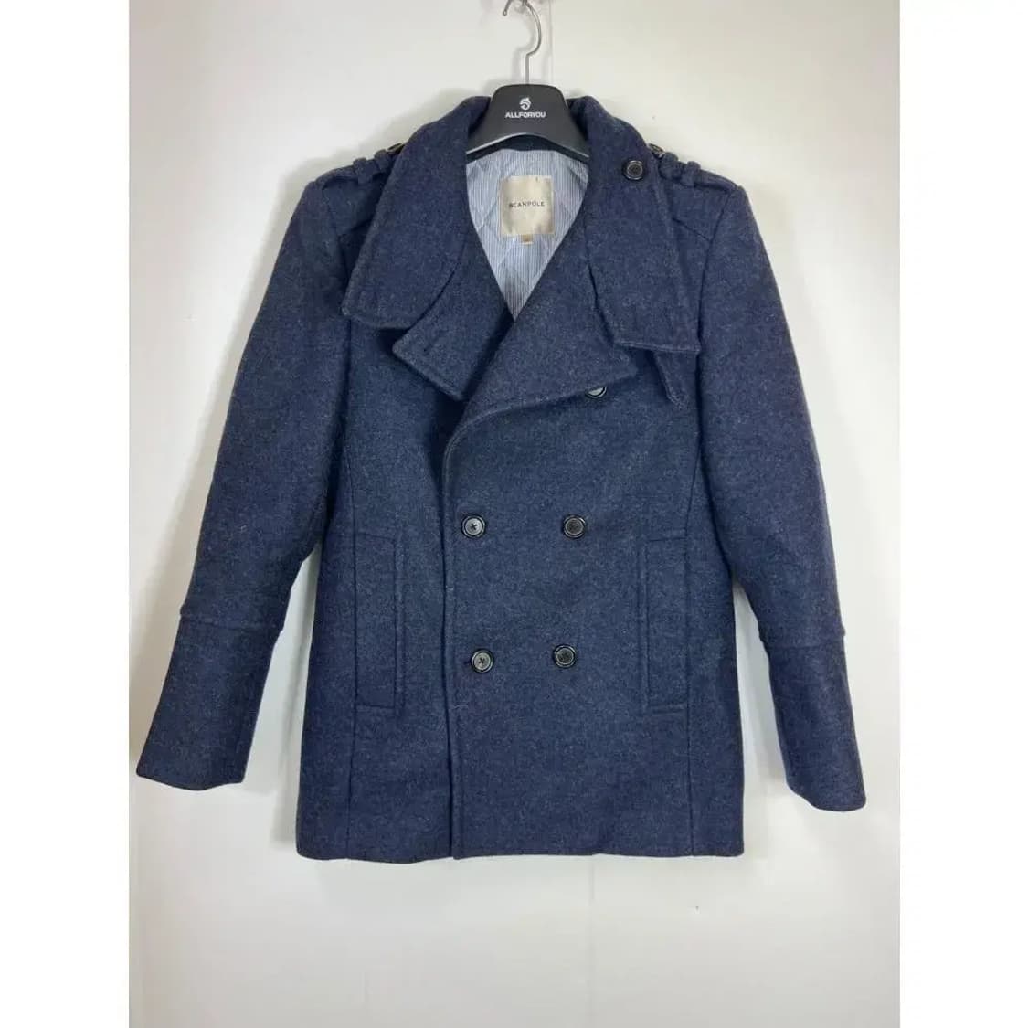 [95] 빈폴 여자 모 아크릴 네이비 코트 자켓 상품이미지1