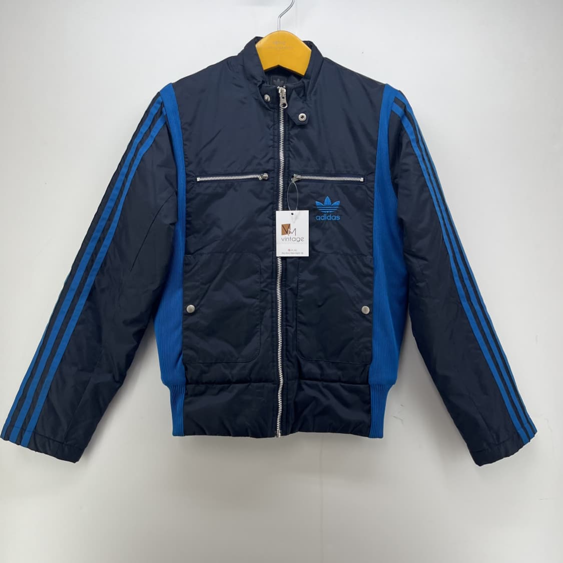 [90] 아디다스 오리지널스 지퍼Y2K 포인트넥 다운점퍼 패딩 상품이미지1