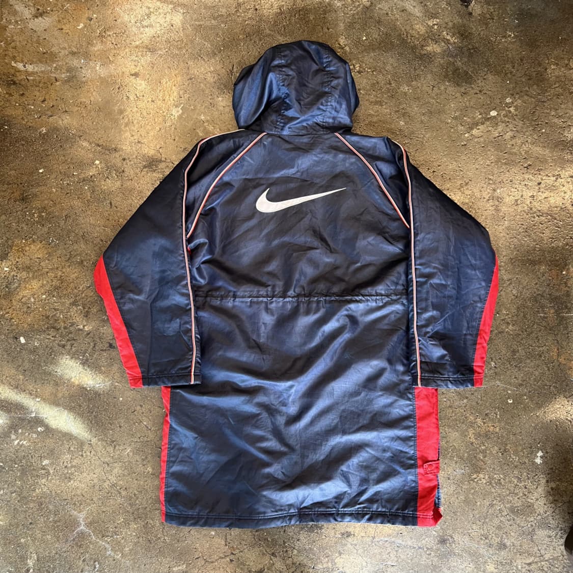 [라지 14-16] 나이키 올드스쿨 스우시 털 점퍼 여자 주니어 용 상품이미지4