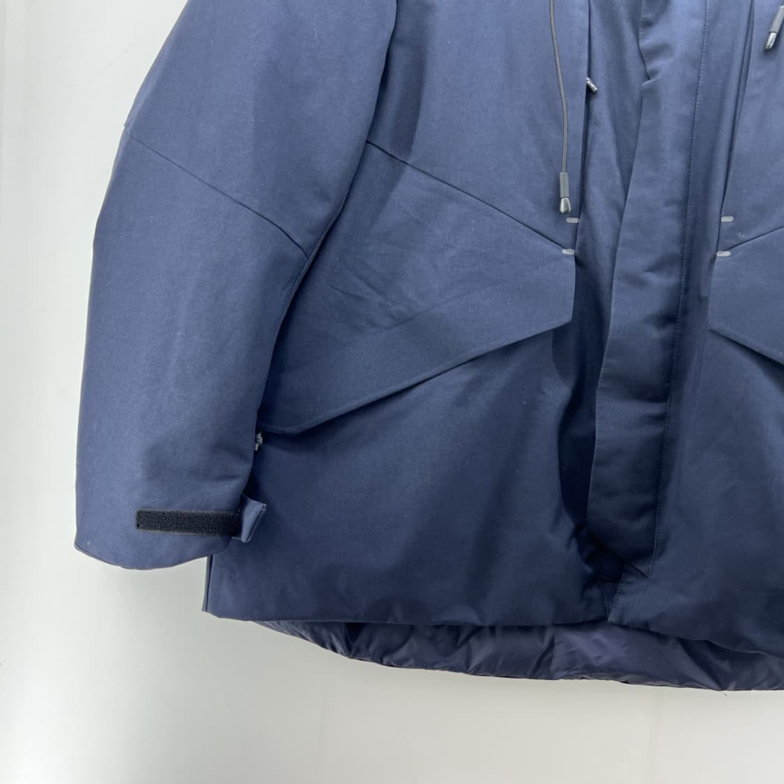 [m] 자라 남자 다운패딩 자켓 네이비 점퍼 상품이미지3