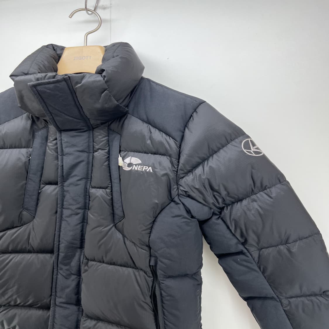 [85] 네파 블랙 빈티지 다운패딩 점퍼 상품이미지2