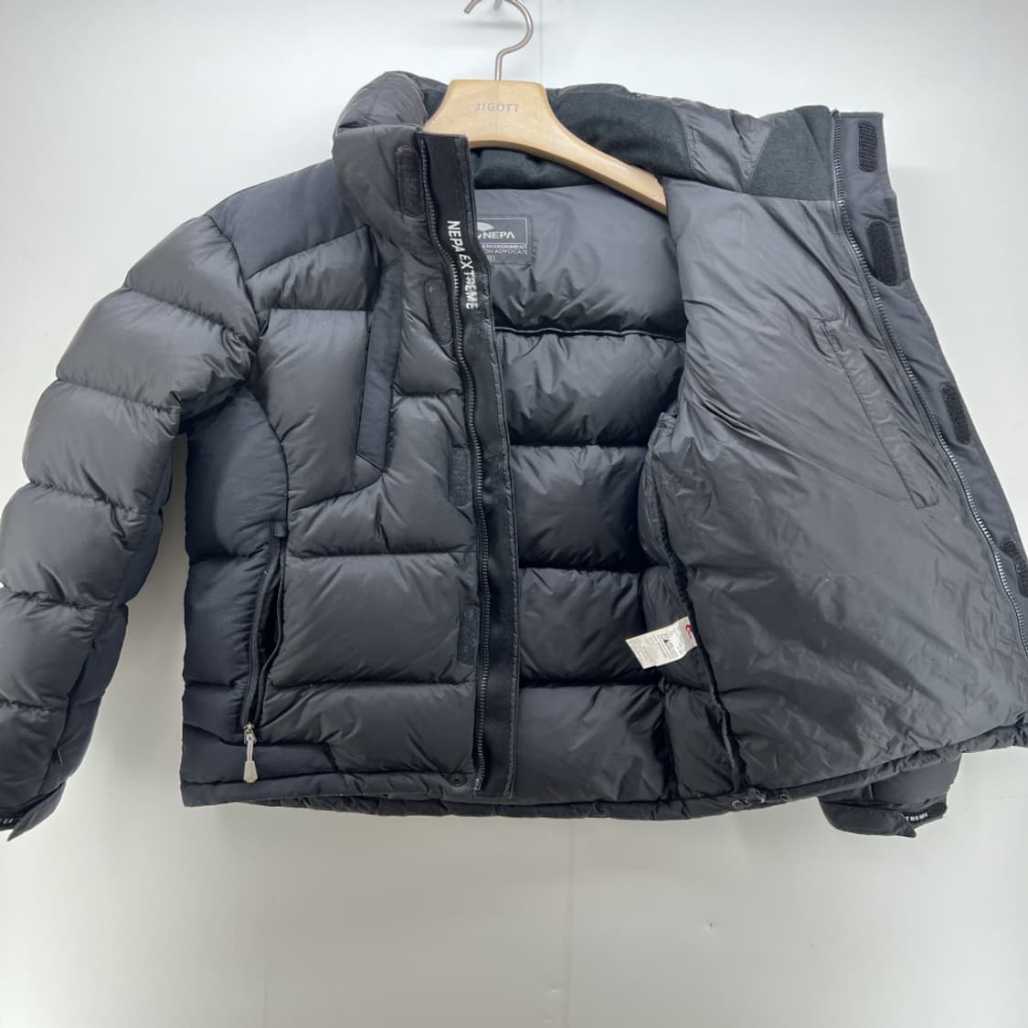 [85] 네파 블랙 빈티지 다운패딩 점퍼 상품이미지8