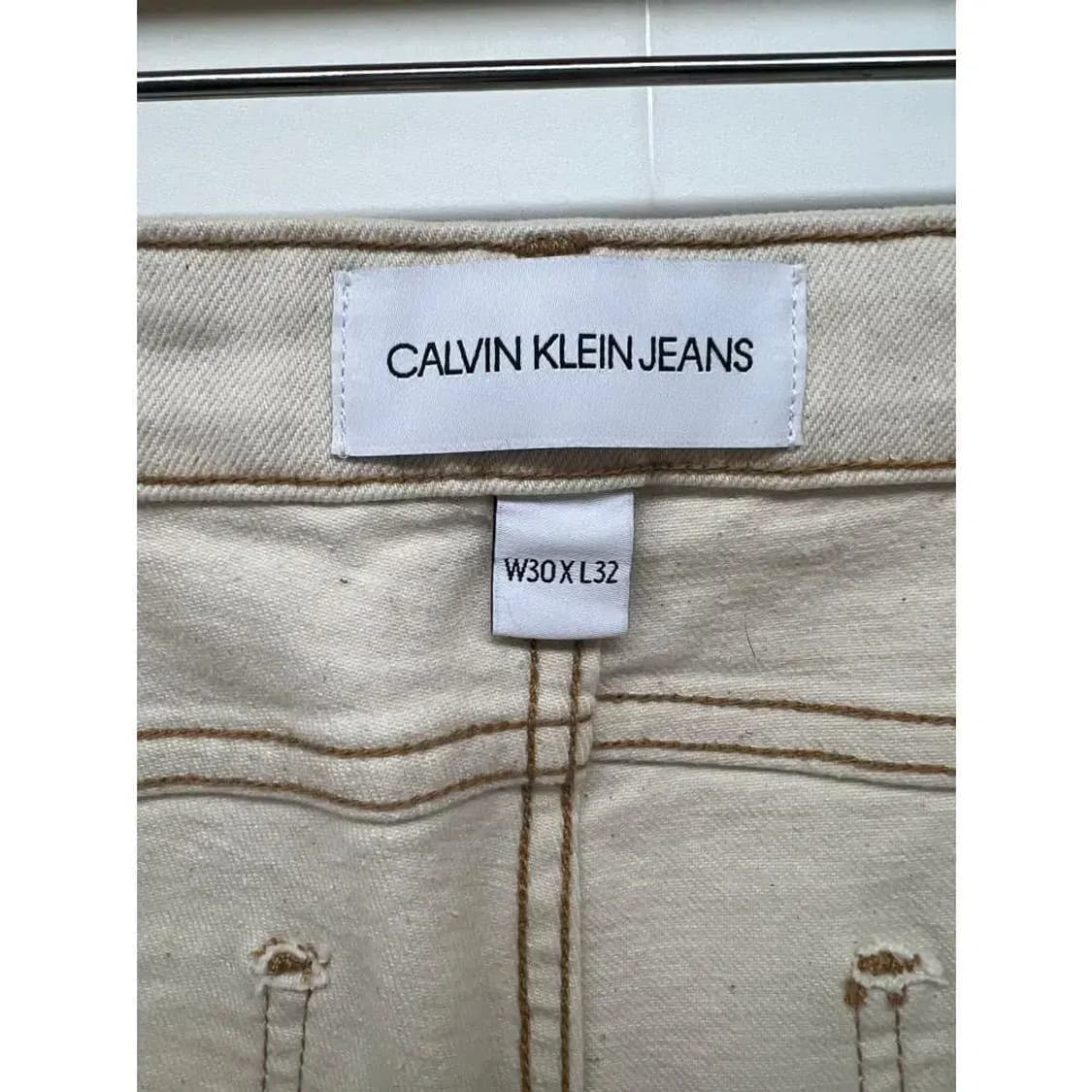 [W30L32 새상품 CKJ 켈빈클라인진 면바지 팬츠 상품이미지3