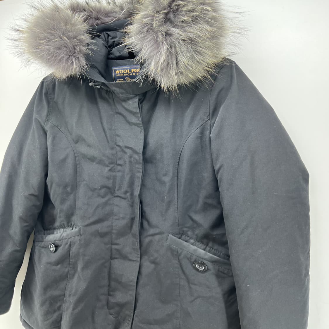 [XS] 울리치 야상 다운 누빔 블랙 다운자켓 패딩 작은사이즈패딩 상품이미지2