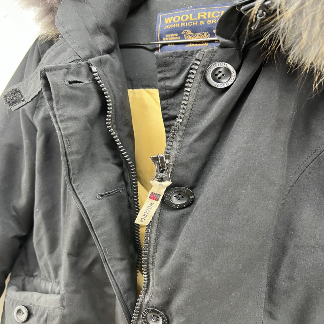 [XS] 울리치 야상 다운 누빔 블랙 다운자켓 패딩 작은사이즈패딩 상품이미지6