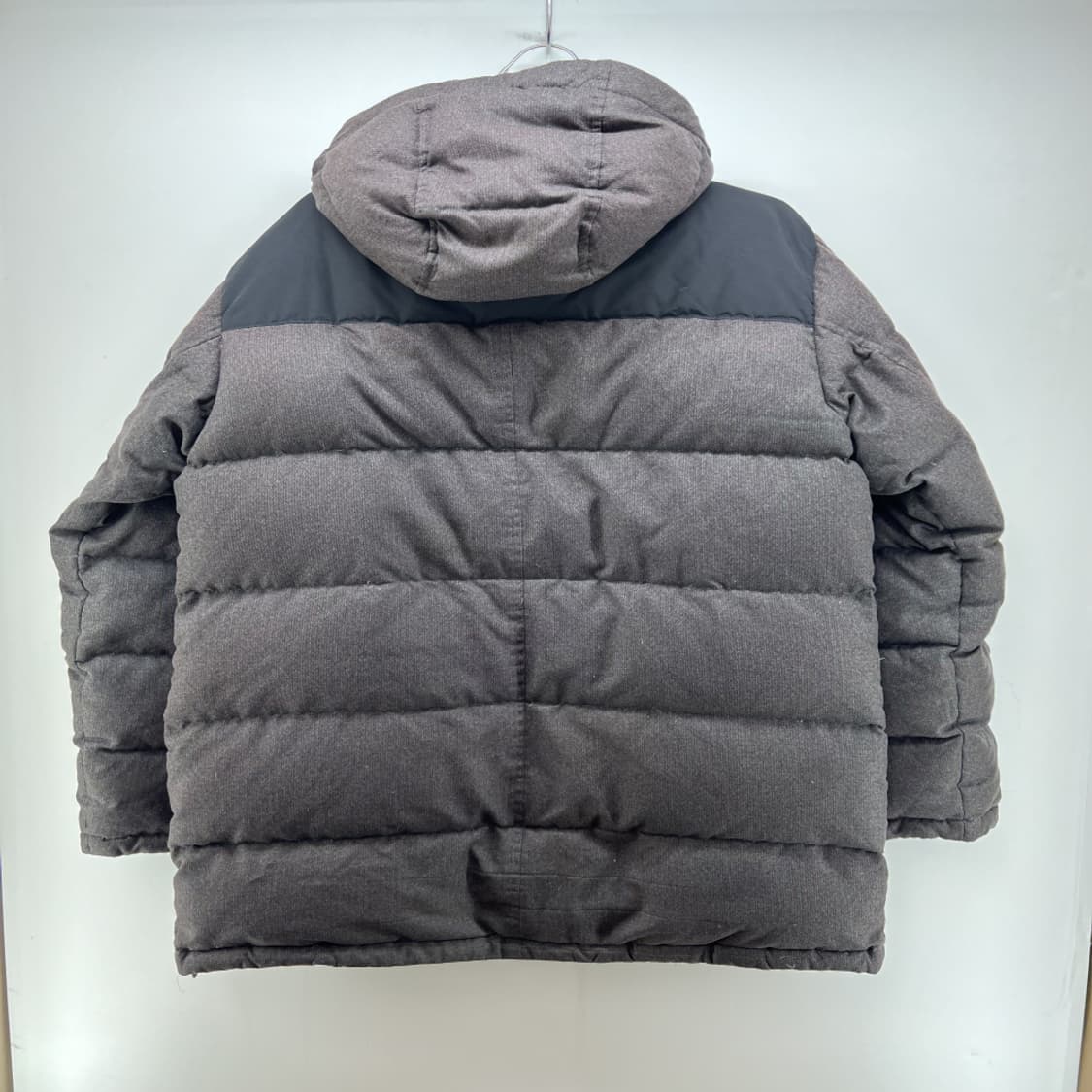 [XL] 노스페이스 남자 롱 패딩 다운 브라운 포켓 자켓 빈티지 올드스쿨 상품이미지4