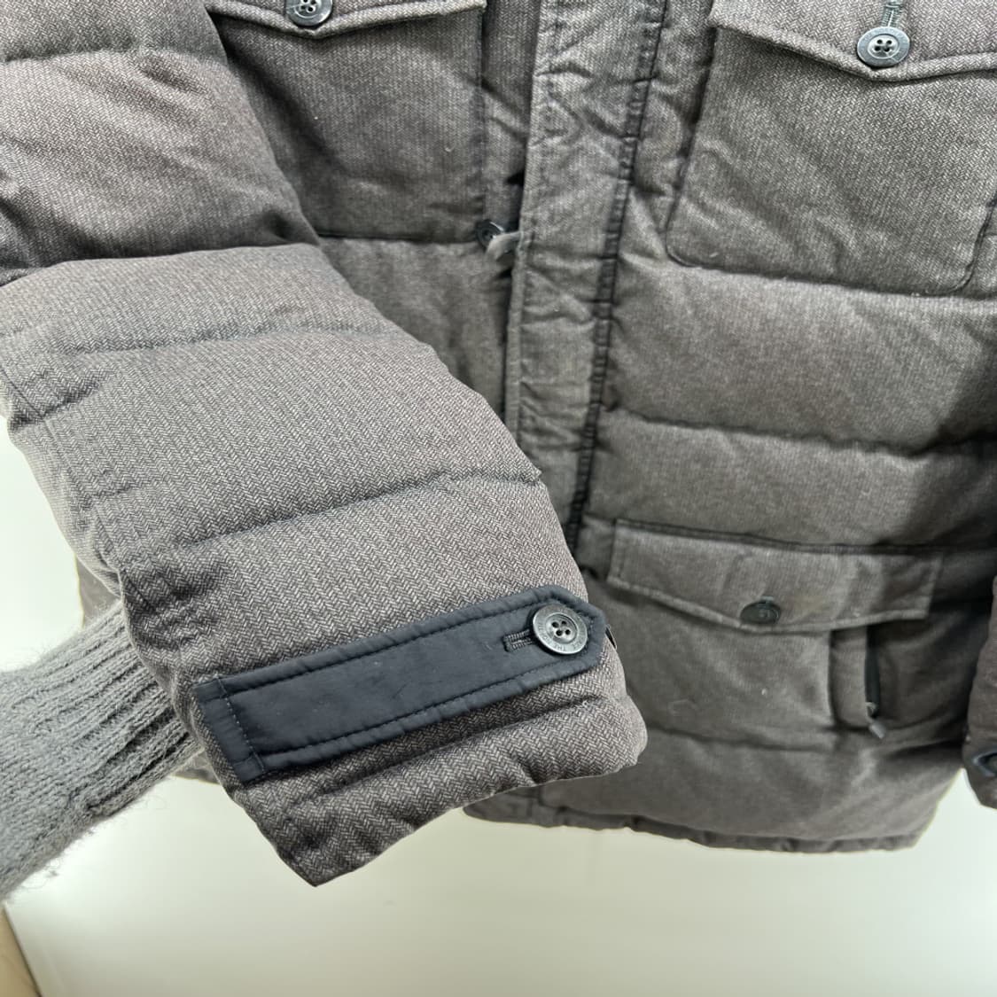 [XL] 노스페이스 남자 롱 패딩 다운 브라운 포켓 자켓 빈티지 올드스쿨 상품이미지6