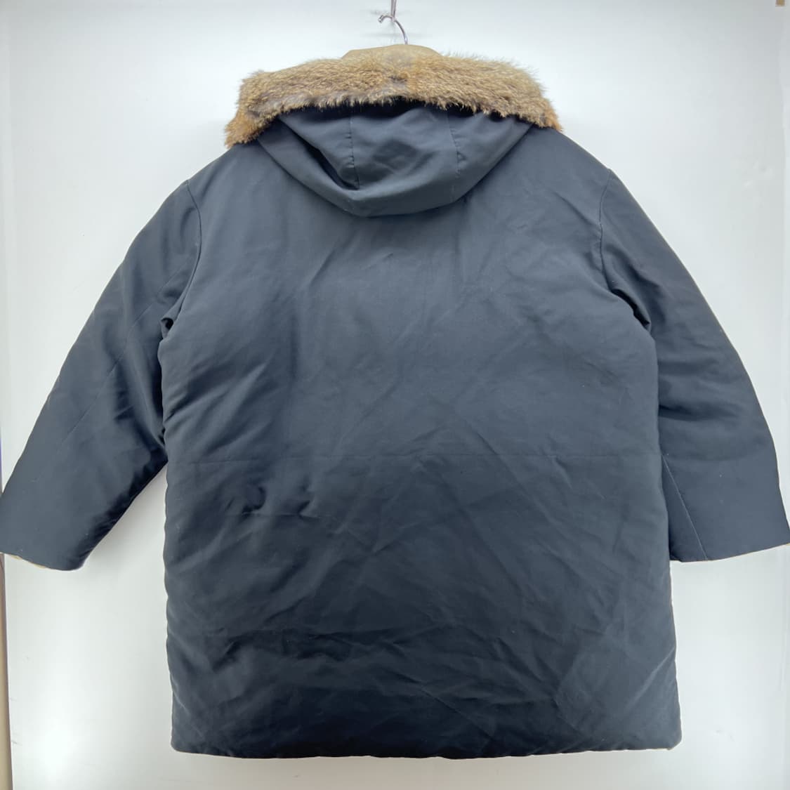 [48] 솔리드옴므 우영미 토끼털 리버시블 남자 양면 롱파카 상품이미지6