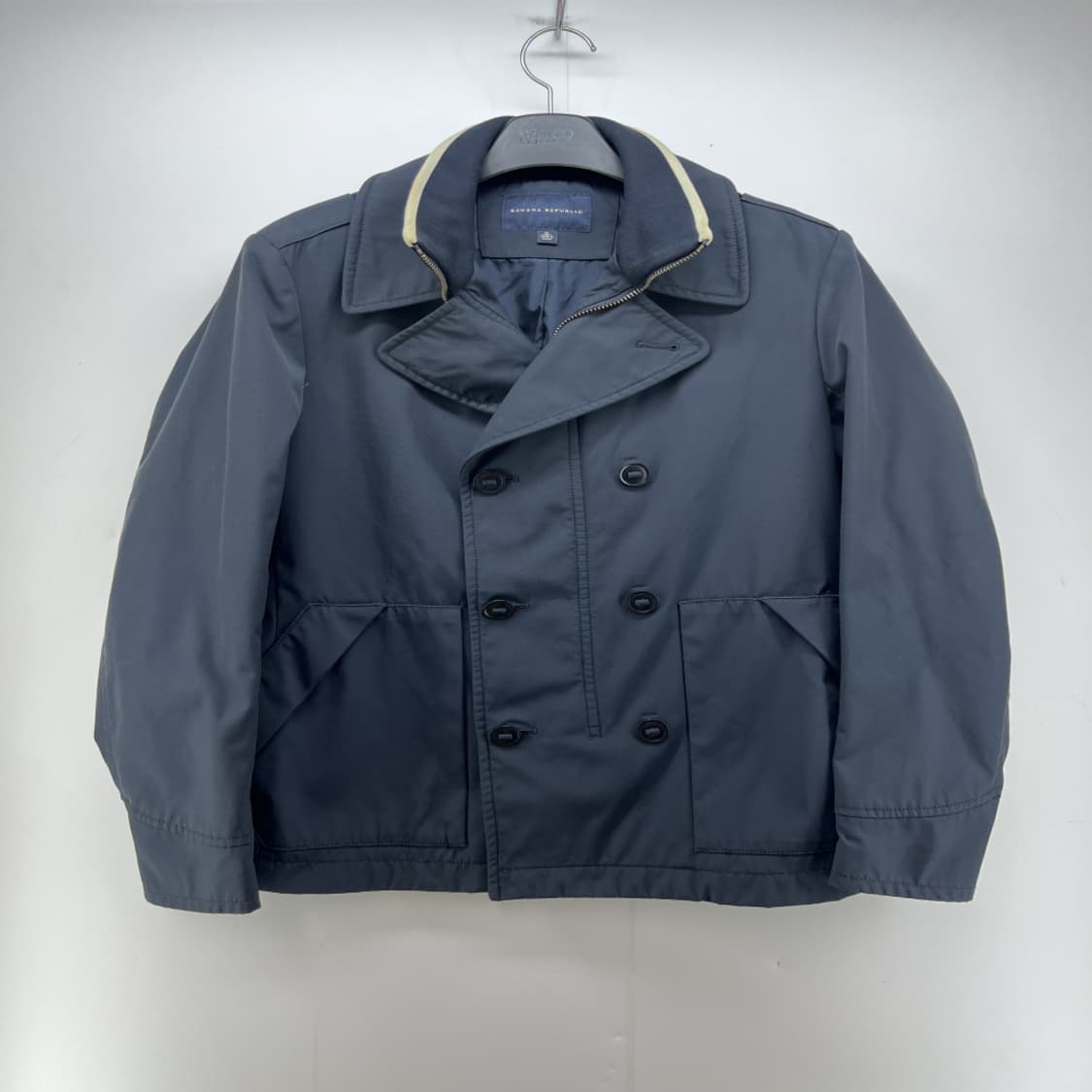 [M] 바나나 리퍼블릭 여자 봄버 코트 자켓 네이비 빈티지 싼잠바 상품이미지1