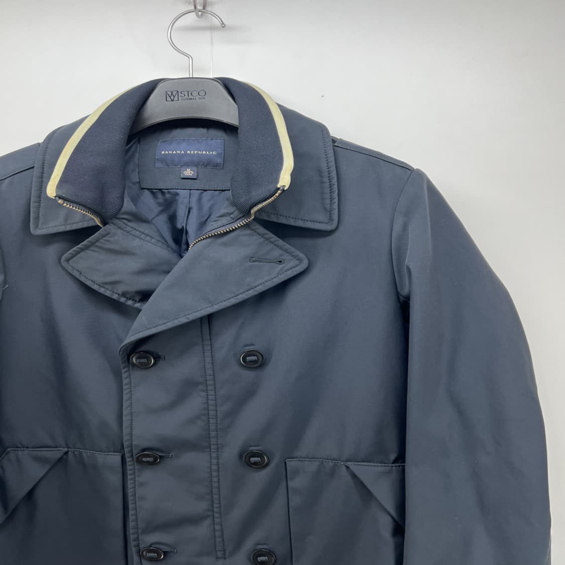 [M] 바나나 리퍼블릭 여자 봄버 코트 자켓 네이비 빈티지 싼잠바 상품이미지2