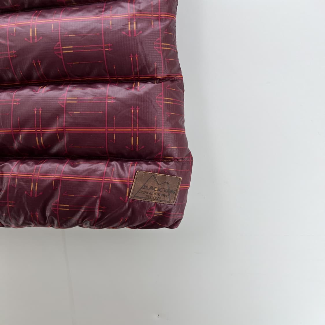 [M]블랙야크 패턴 여자 등산 패딩조끼 패쪼 빈티지 상품이미지5