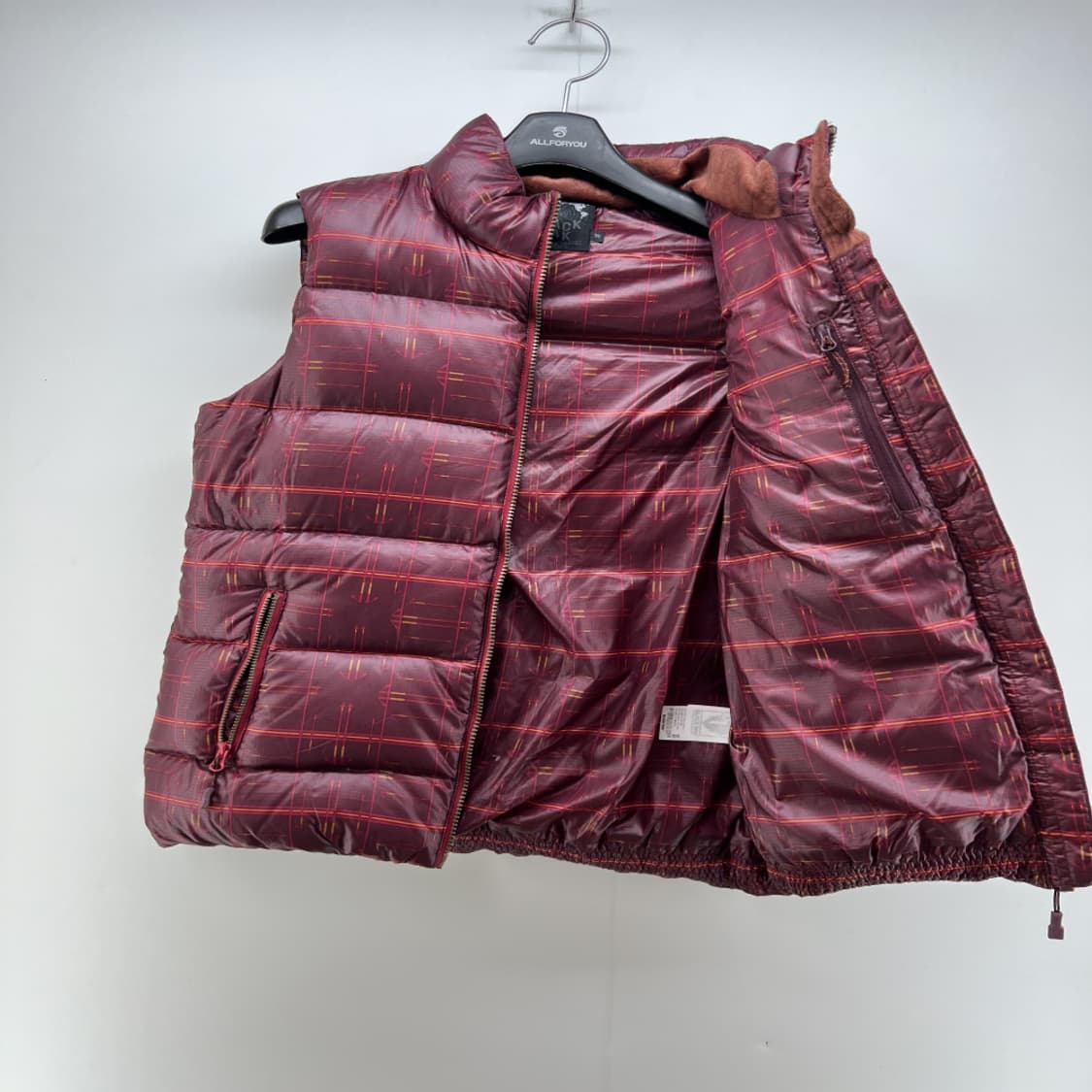 [M]블랙야크 패턴 여자 등산 패딩조끼 패쪼 빈티지 상품이미지7