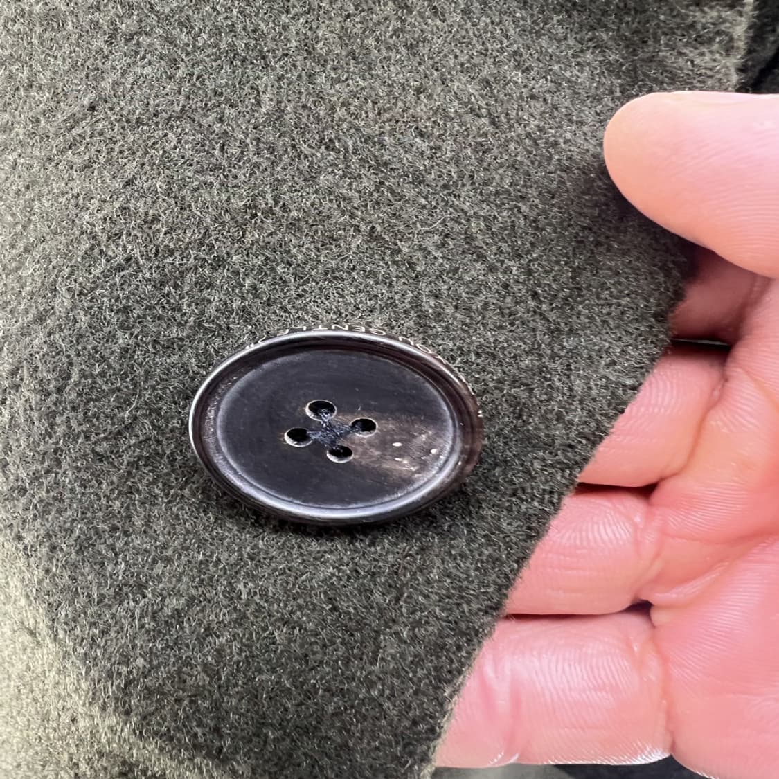 [46] HEATTEN 남자 카키 남자 롱코트자켓 빈티지룩 상품이미지6