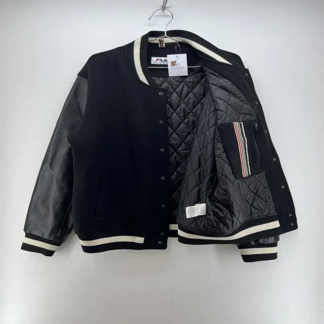 [105] 필라 휠라 송중기 빈티지룩 스타디움자켓 남자봄점퍼 잠바 상품이미지6