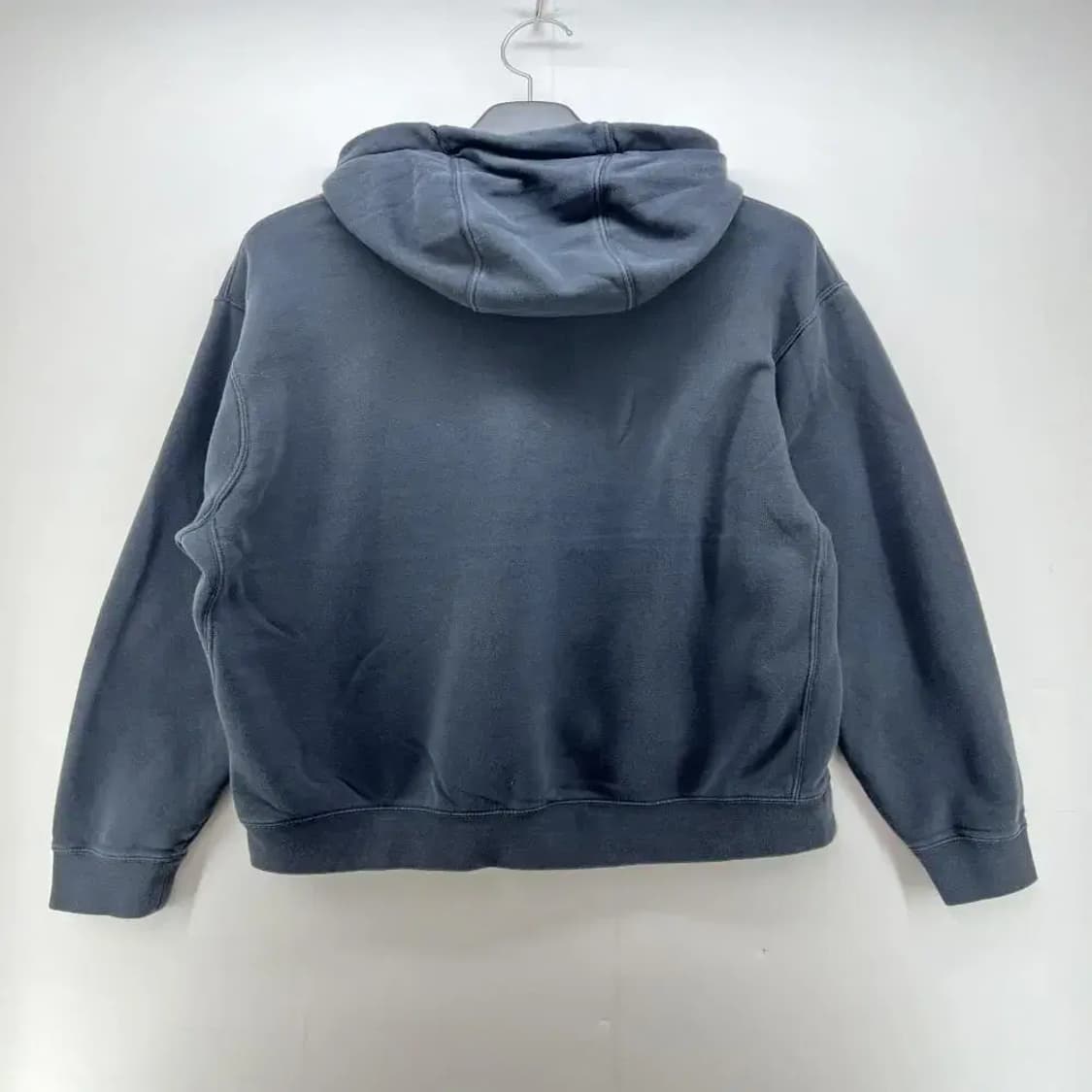 [L] 나이키 팀라인 기모 US핏 오버핏 클럽 블랙 후디 빈티지 상품이미지5