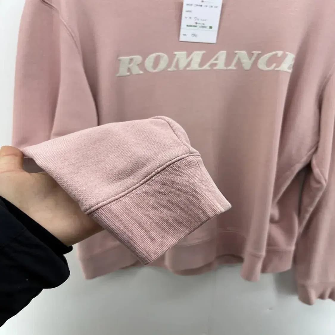 우먼스 [1] 산드로 ROMANCE 맨투맨 빈티지 핑크맨투맨 상품이미지5