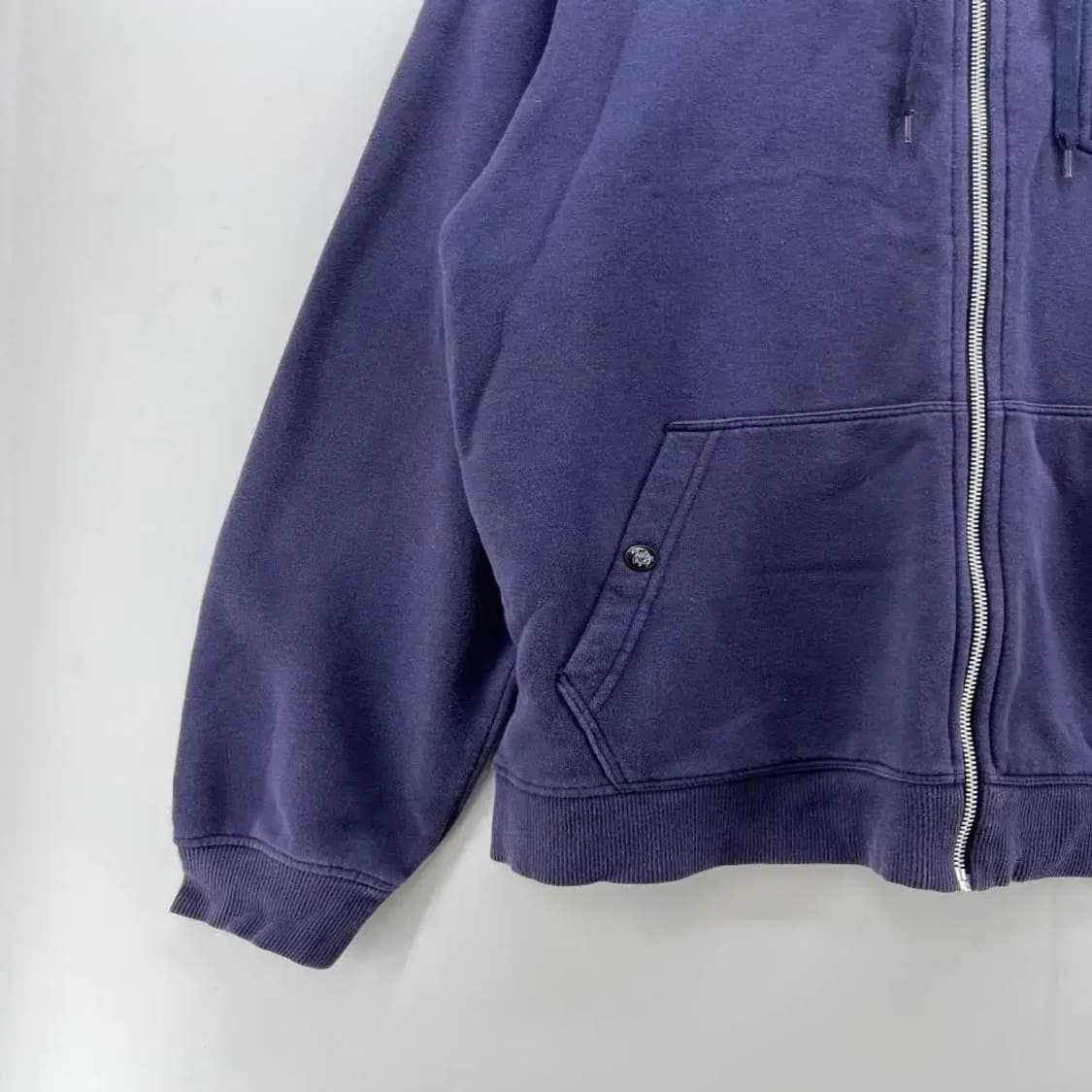 [105] 아디다스 올드스쿨 MASCOT 패치 후드티셔츠 퍼플 상품이미지3