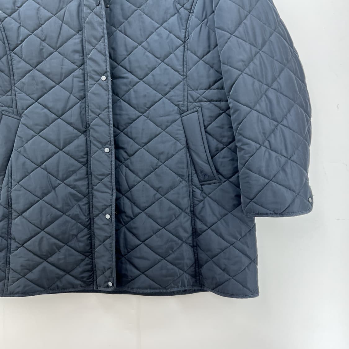 [95] 헤지스 네이비 퀄팅 캐주얼점퍼 WSJU9A001 N2 빈티지 상품이미지3