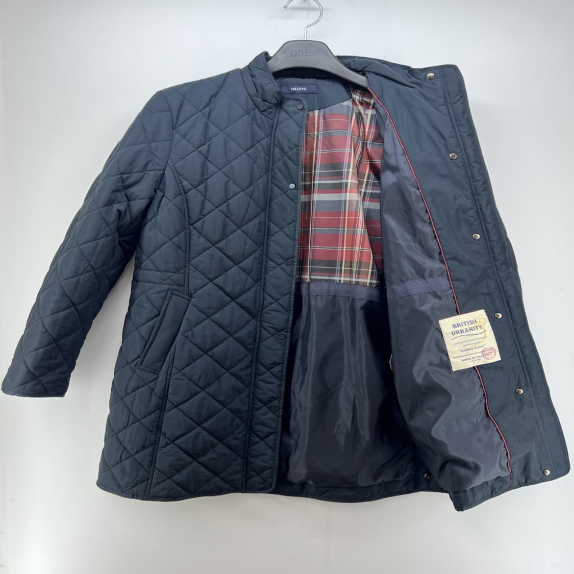 [95] 헤지스 네이비 퀄팅 캐주얼점퍼 WSJU9A001 N2 빈티지 상품이미지7