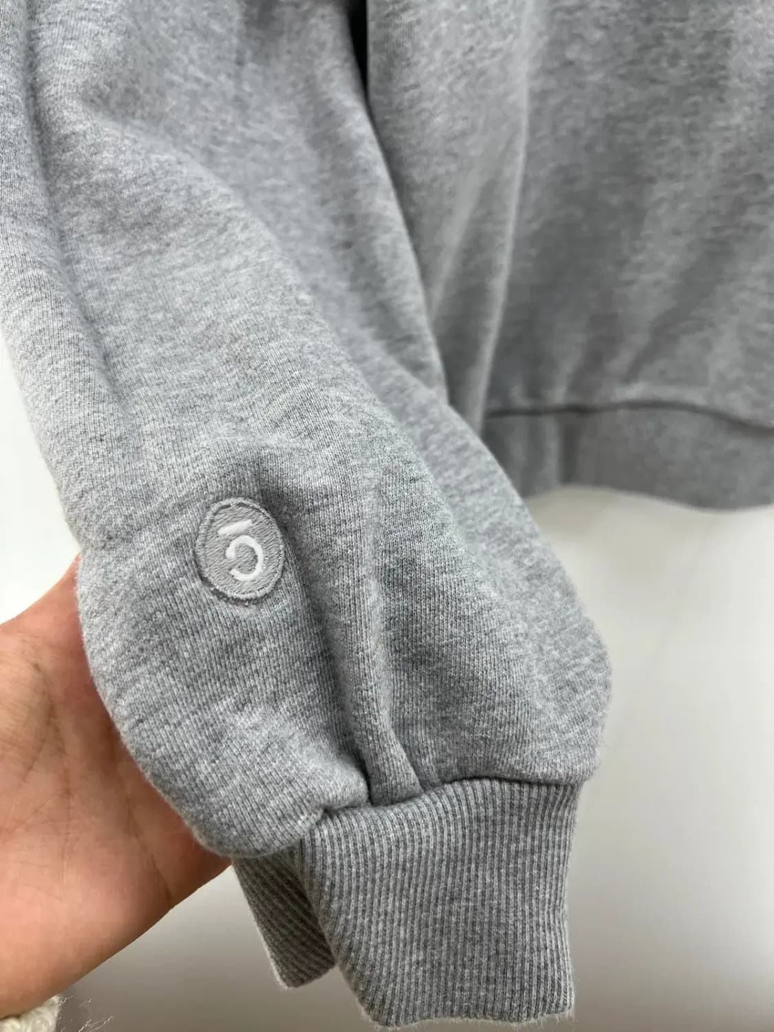 [S] 커버낫 오버핏 그레이 회색 후디 후드티셔츠 빈티지 상품이미지4