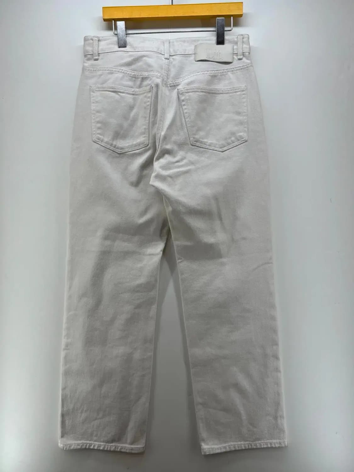 [32] LIT 데님 남자 팬츠 (화이트) 빈티지 슬림팬츠 상품이미지4