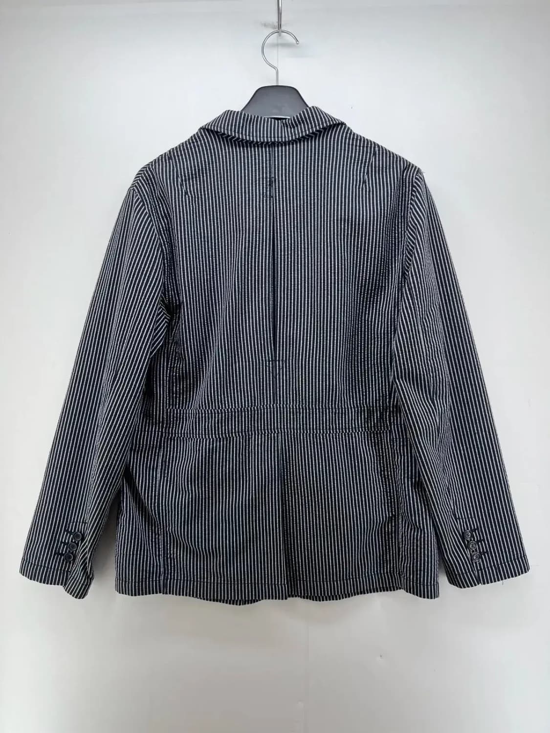 (M) 비슬로우 스탠다드 스트라이프 남자 포켓 봄자켓 빈티지 상품이미지2