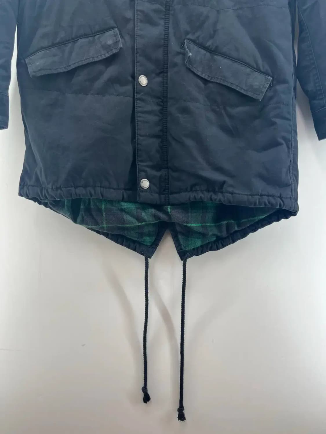 (100) 아디다스 오리지널스 불꽃로고 체크안감 봄파카다운 상품이미지7