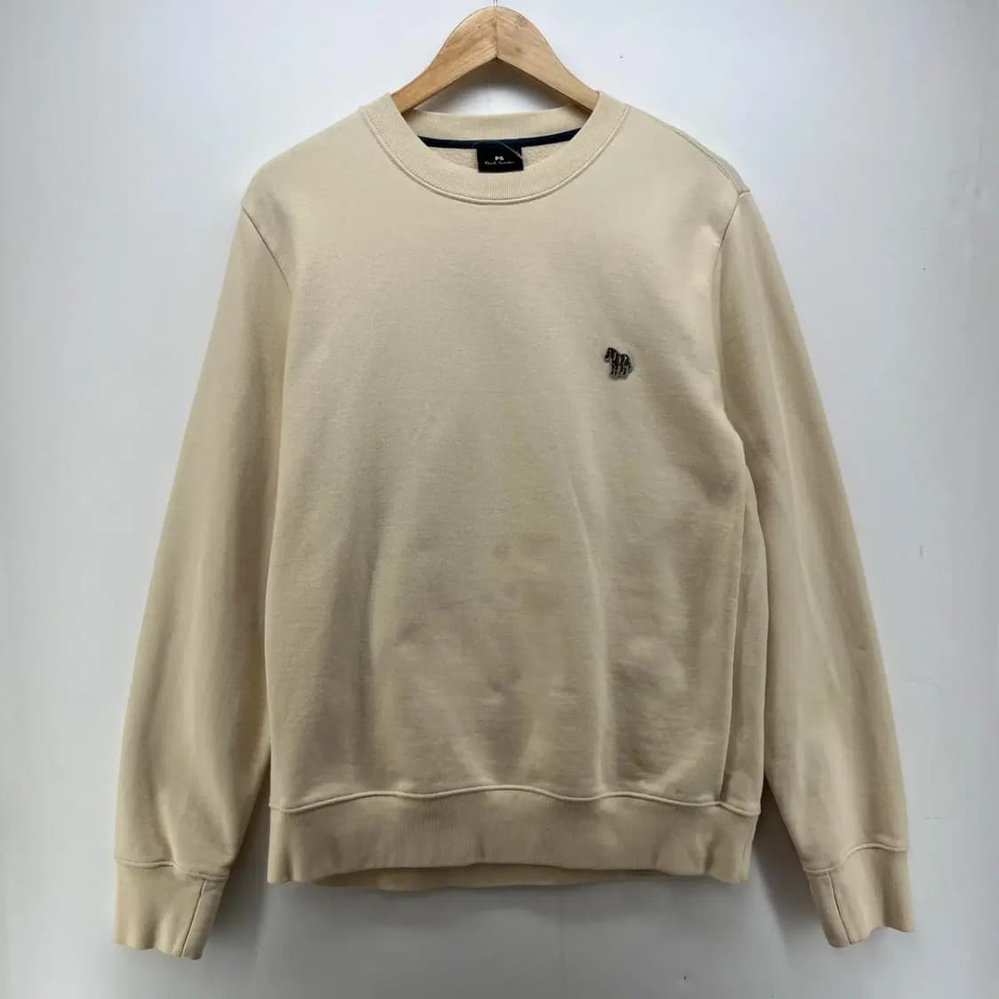 [L] 폴스미스 로고 미니멀 오버핏 맨투맨 티셔츠 상품이미지1