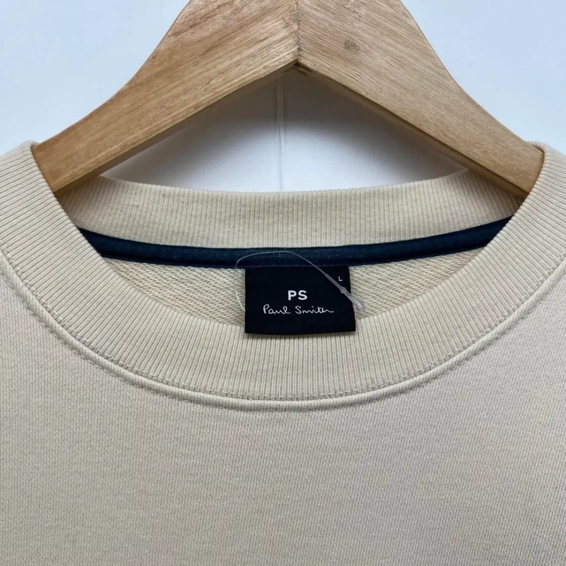 [L] 폴스미스 로고 미니멀 오버핏 맨투맨 티셔츠 상품이미지3