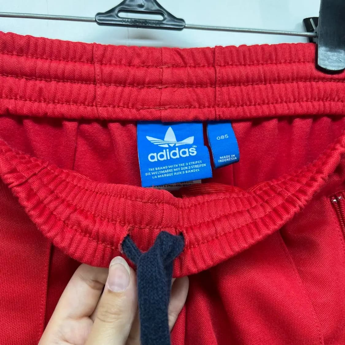 [85] 아디다스 유로파 블랙 레드 트레이닝복 팬츠 져지코디 빈티지 상품이미지4