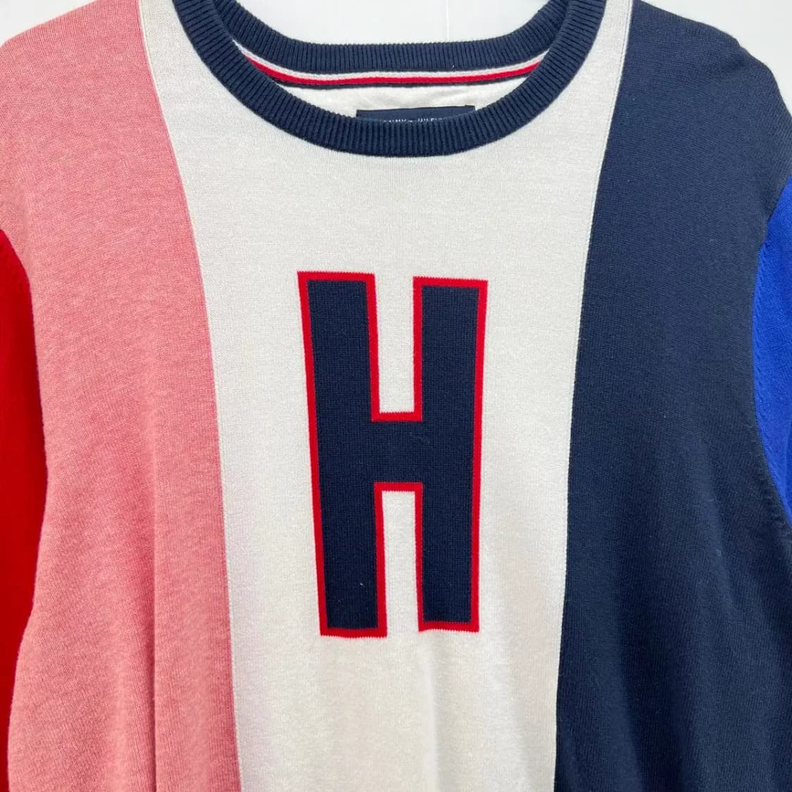 [M] 타미힐피거 토미 여자 h로고 봄 여성니트웨어 빈티지 상품이미지2