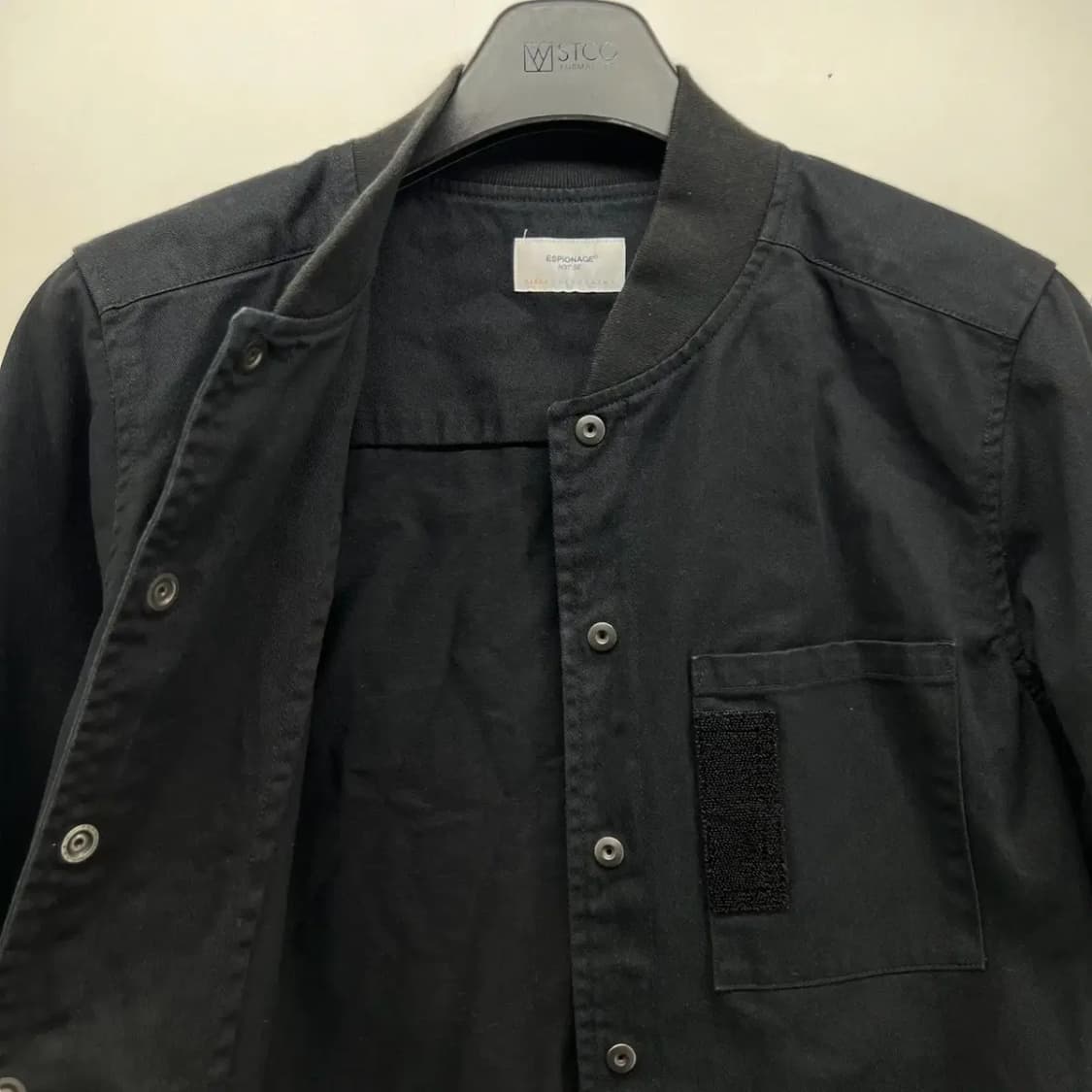 [100] 에스피오나지 긴팔 블랙 오버핏 셔츠 빈티지 상품이미지6