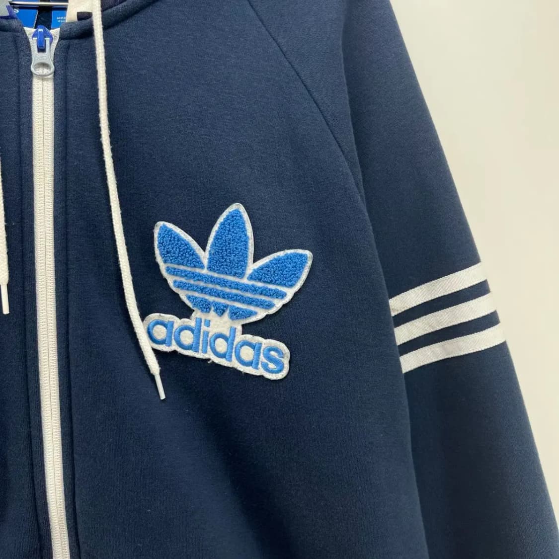 [105] 아디다스 빅로고 임파서블 오버핏 기모 후드집업티셔츠 후디 상품이미지3