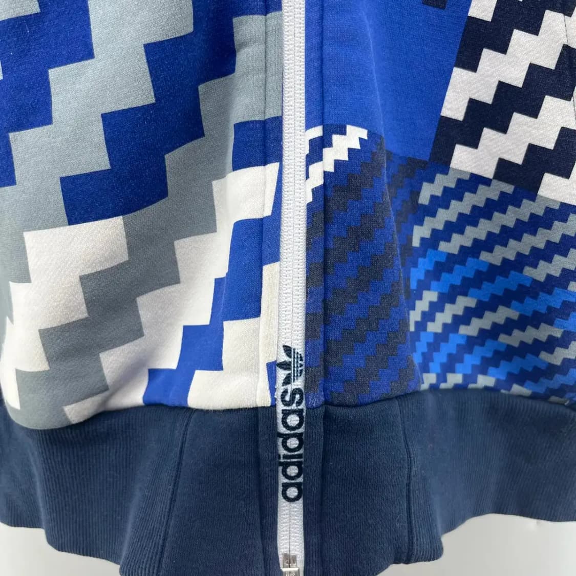 [105] 아디다스 빅로고 임파서블 오버핏 기모 후드집업티셔츠 후디 상품이미지4