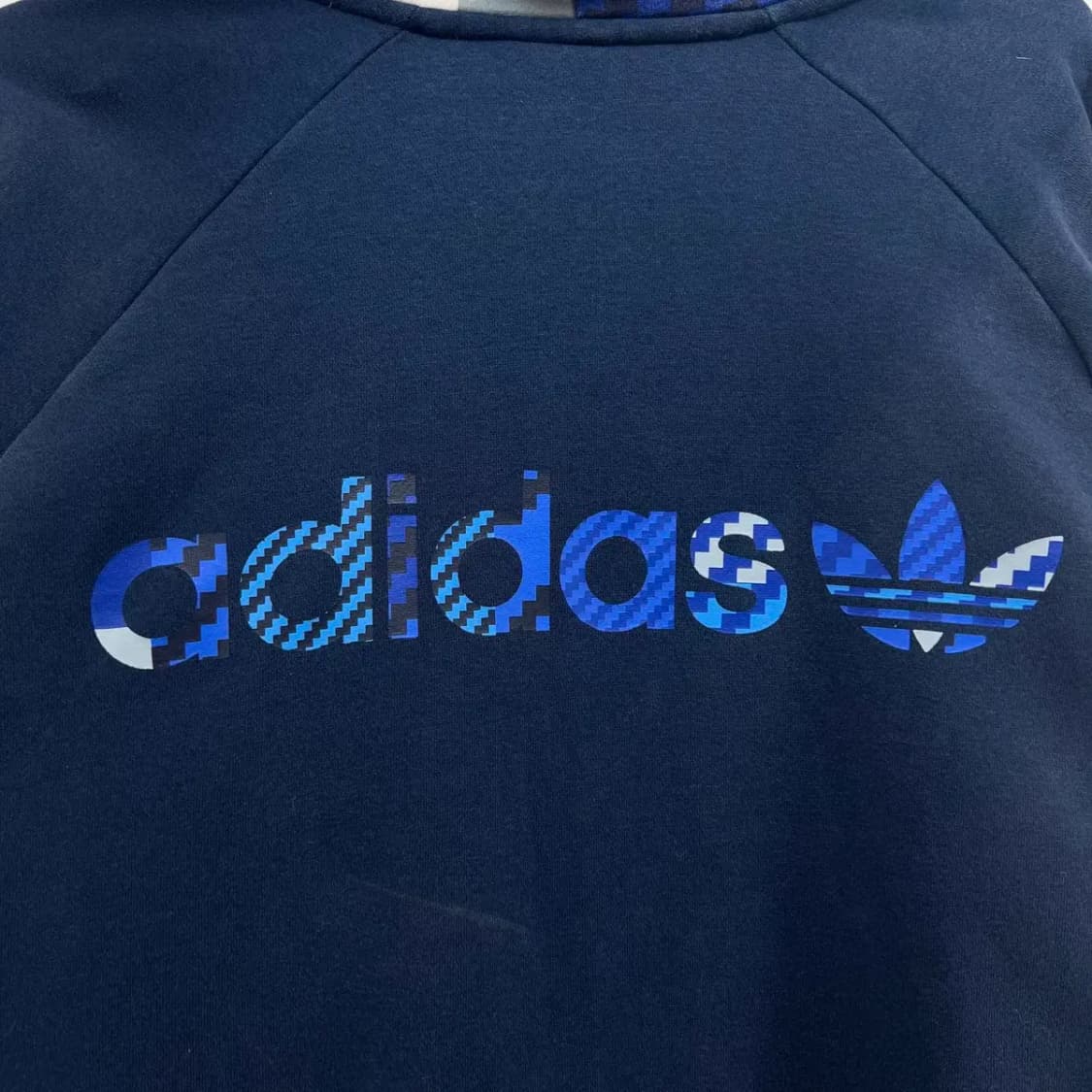 [105] 아디다스 빅로고 임파서블 오버핏 기모 후드집업티셔츠 후디 상품이미지9