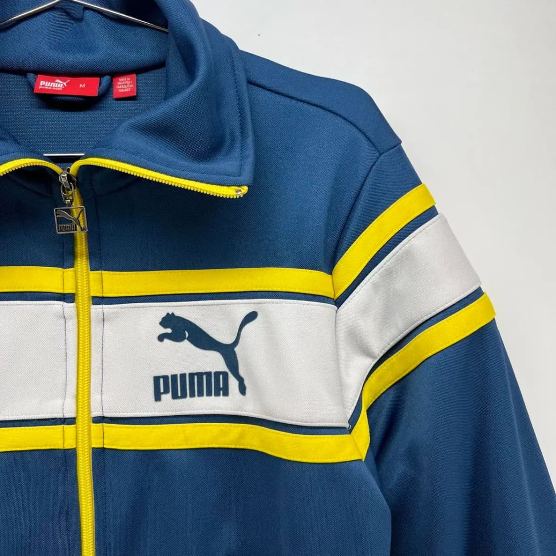 [100] 푸마 오버핏 올드스쿨 져지자켓 트랙탑 코디 빈티지 상품이미지4