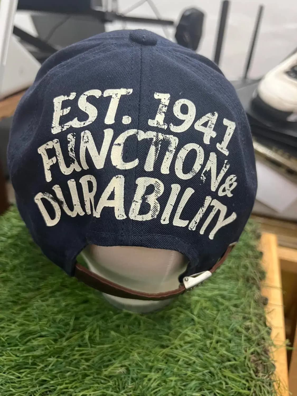 [ONE] JEEP 지프 자수로고 패치 빈티지 볼캡 모자 네이비 상품이미지4