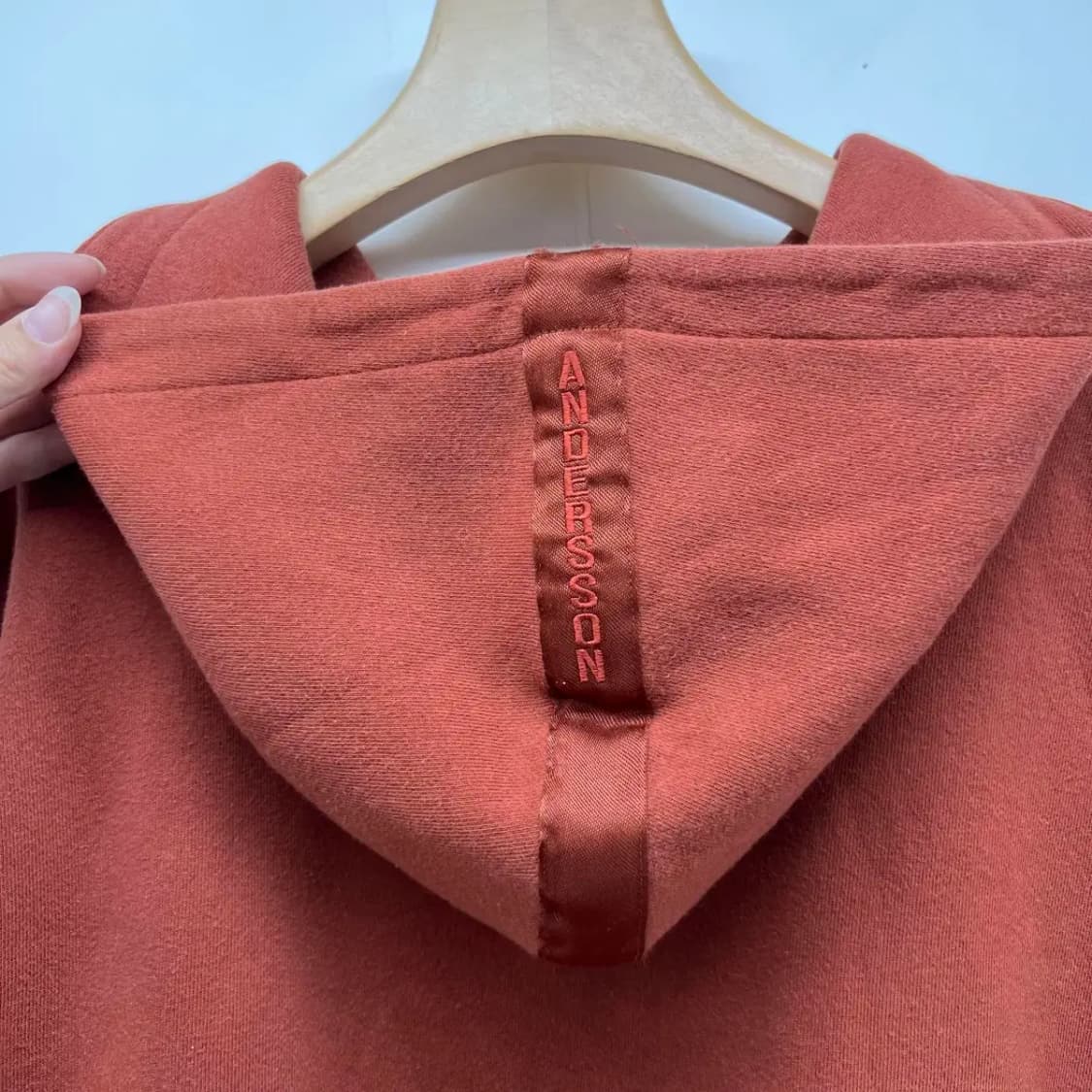 [S] 앤더슨벨 오버핏 남여공용 집업 티셔츠 빈티지 상품이미지7