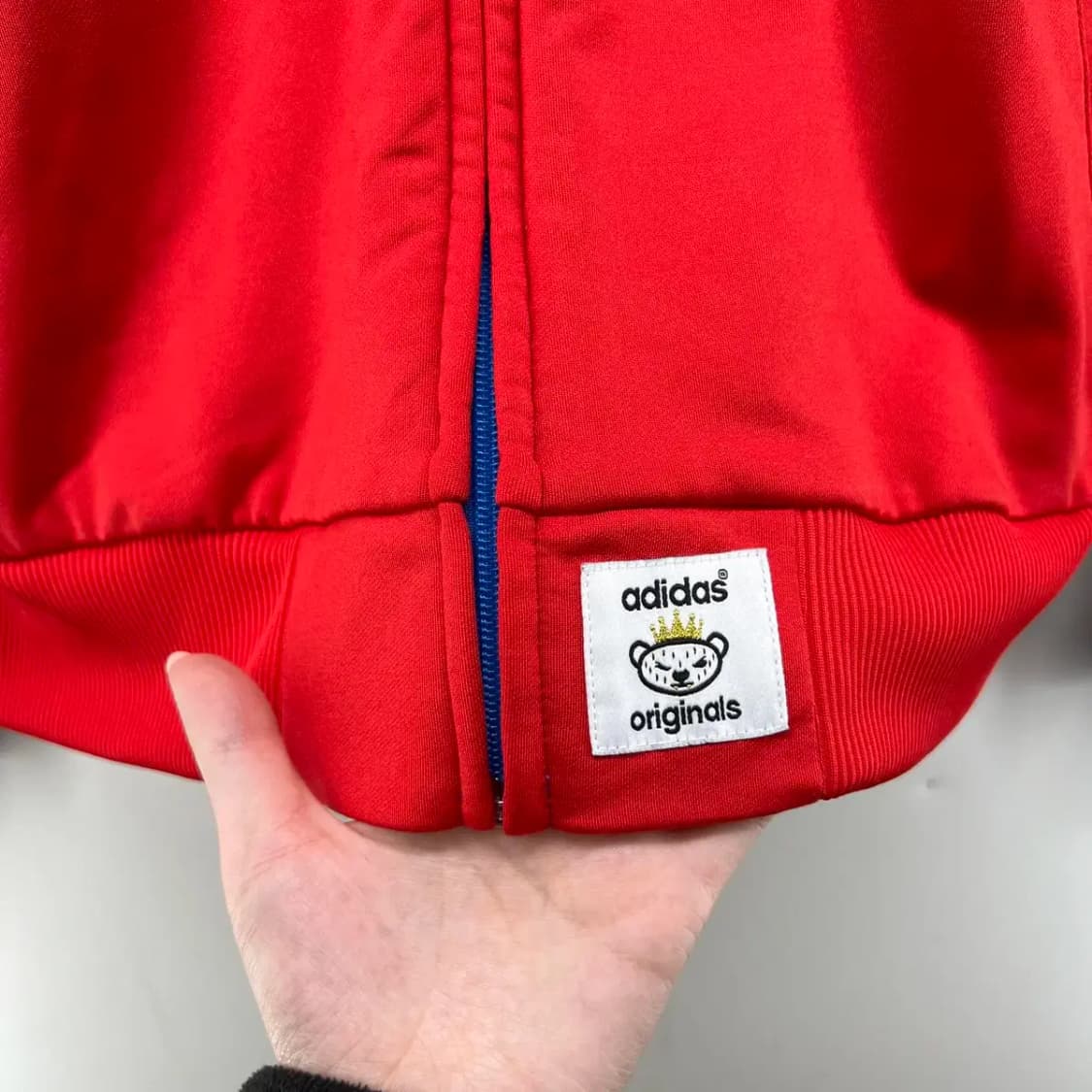 [S] 아디다스 오버핏 여성 멀티컬러 투톤 빈티지 y2k 후드티셔츠후디 상품이미지4