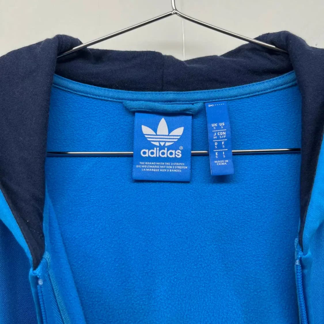 [S] 아디다스 오버핏 여성 멀티컬러 투톤 빈티지 y2k 후드티셔츠후디 상품이미지5