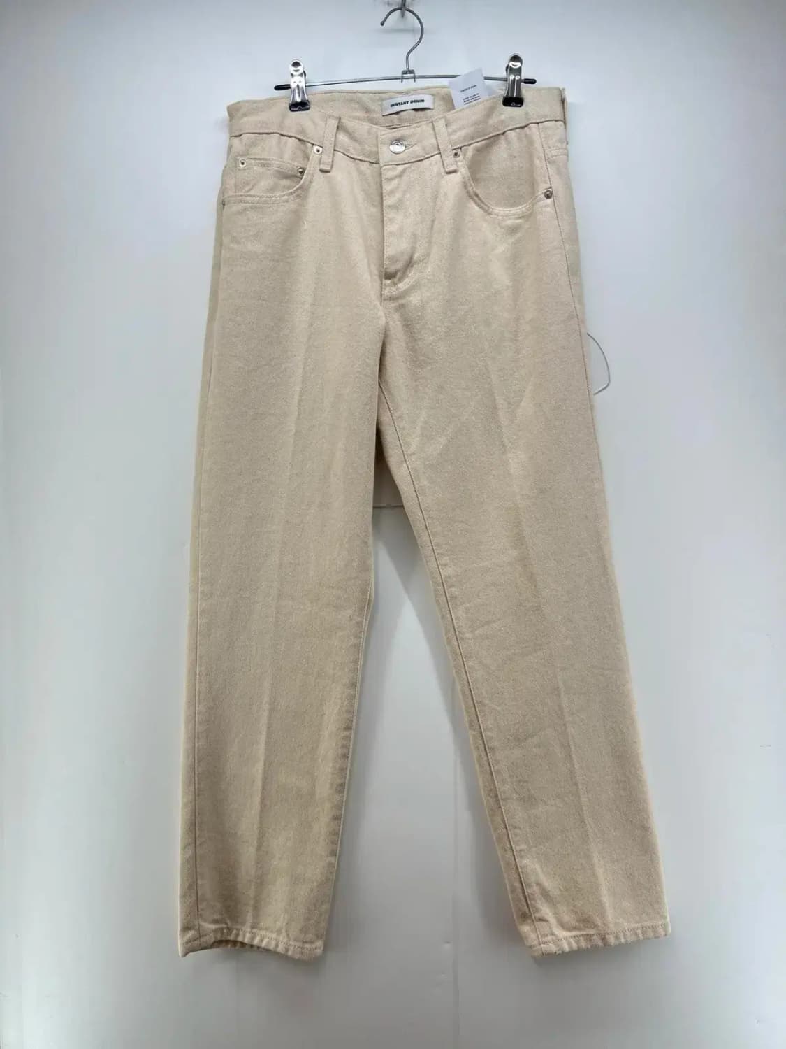 30 인스턴트 데님 슬림핏 면바지 팬츠 INSTANT DENIM 새상품급 상품이미지1