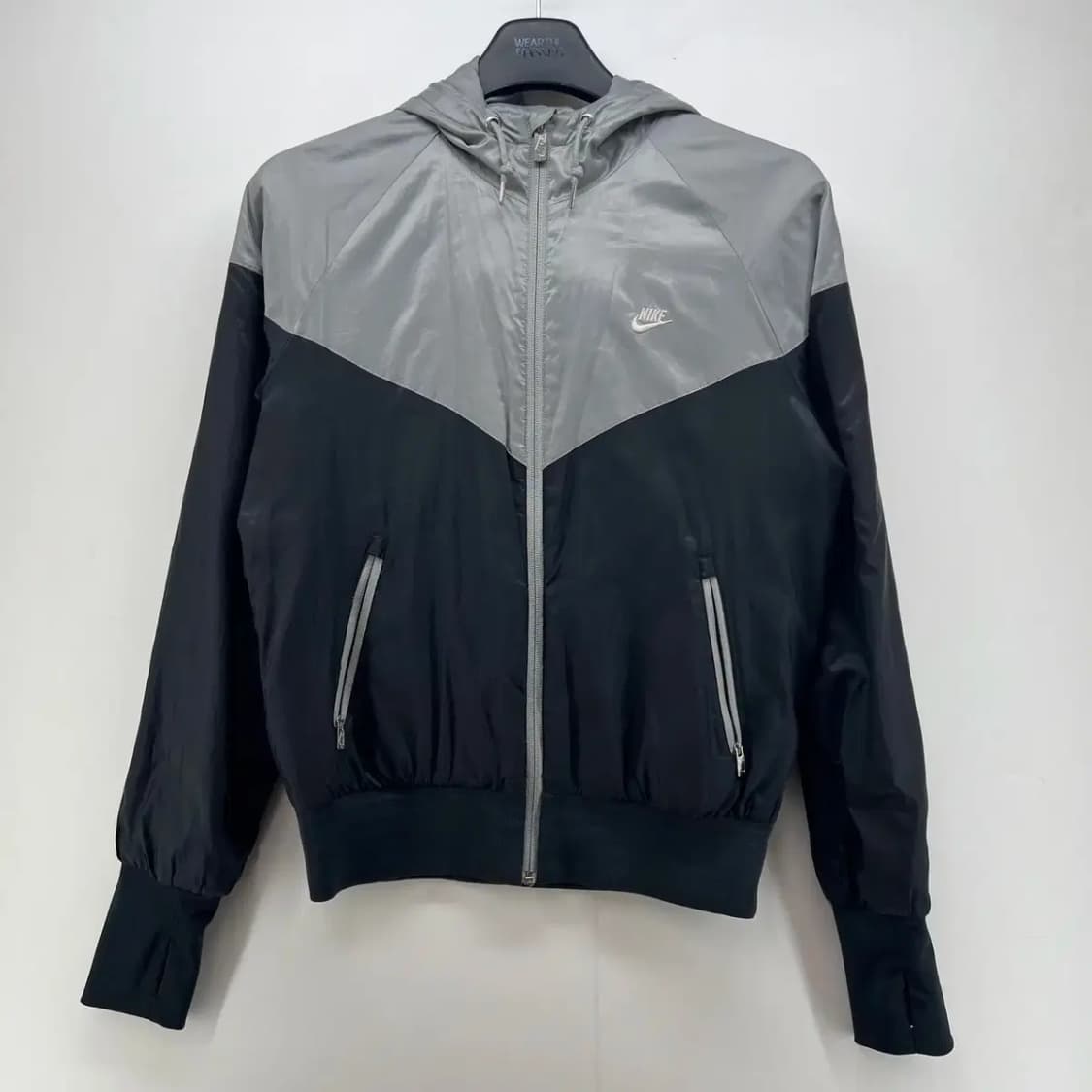 여자 라지 나이키 투톤 윈드러너 다운점퍼 얇은패딩 자켓 상품이미지1