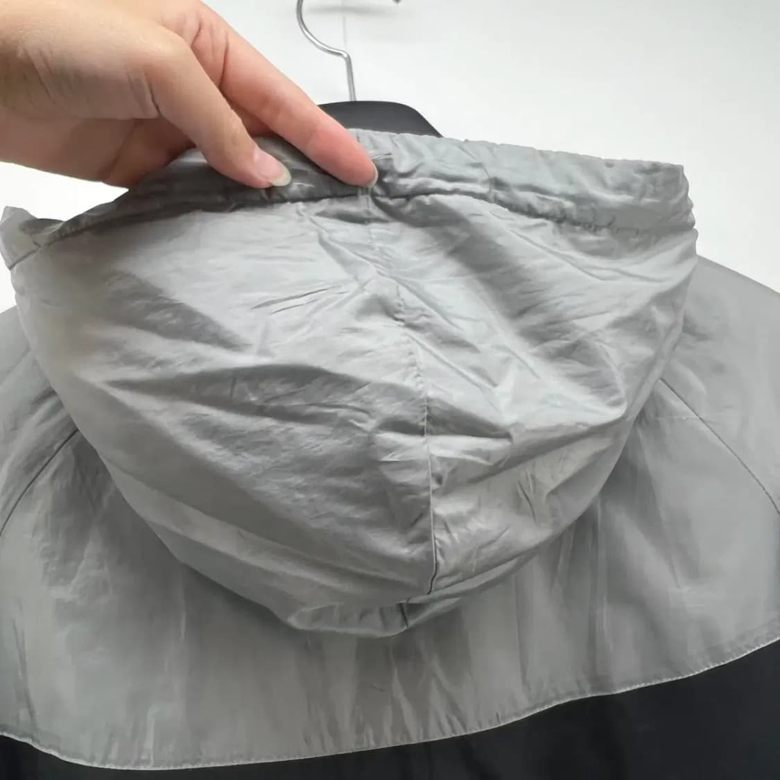 여자 라지 나이키 투톤 윈드러너 다운점퍼 얇은패딩 자켓 상품이미지6