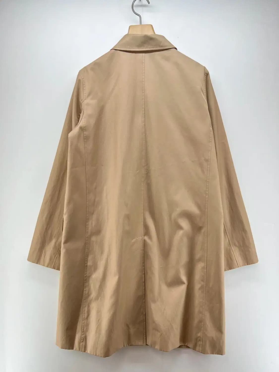 M LAP 여자 봄 파카 코트 롱코트 베이지 빈티지룩 상품이미지4